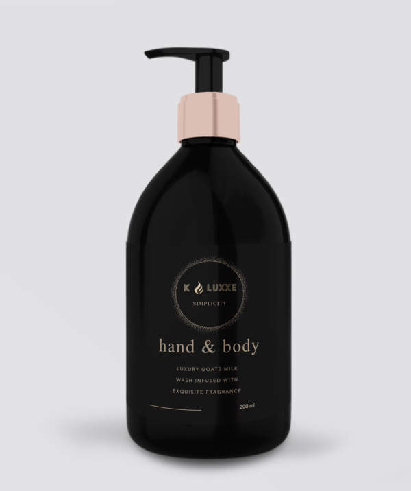 K-Luxxe Luxurious Goat's Milk Hand & Body Wash - 250ml