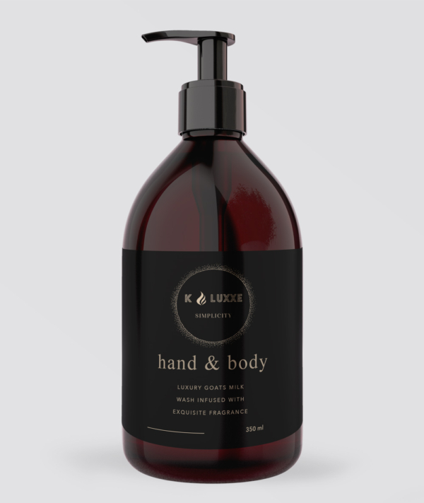 K-Luxxe Luxurious Goat's Milk Hand & Body Wash - 350ml